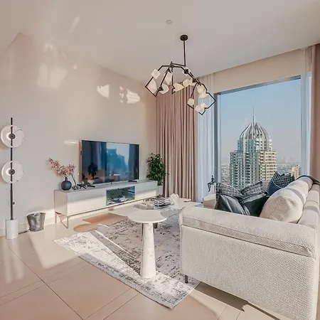 Luxe Living: Spacious Waterfront 2Br In Marina Gate Dubai Exterior foto