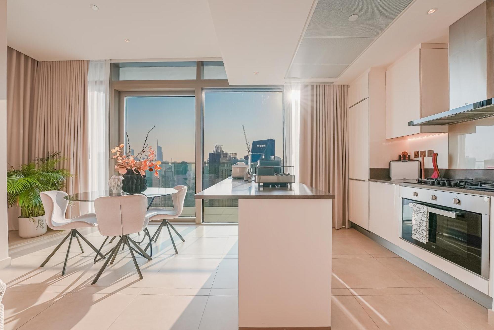Appartamento Luxe Living: Spacious Waterfront 2br In Marina Gate Dubai